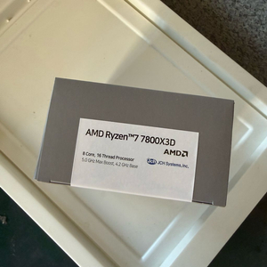 AMD 라이젠 7800X3D 미개봉 새제품 국내 정품