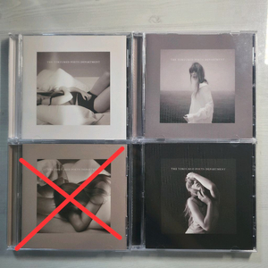 테일러 스위프트 11집 TTPD CD