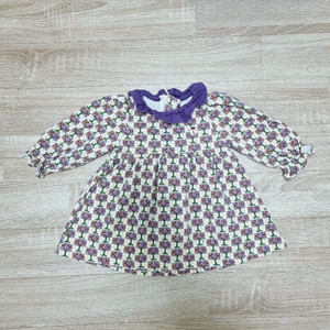 모이몰른 패턴 원피스 80