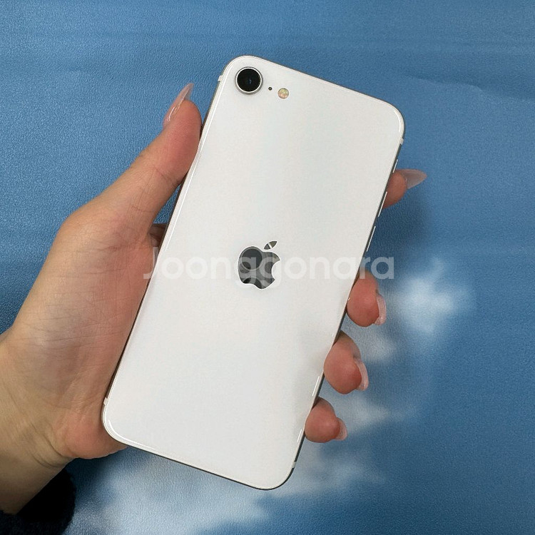 상태깨끗 아이폰SE2 128기가 화이트 공기계 중고폰 알뜰폰 자녀폰 키즈폰 게임폰 폰렌탈--0