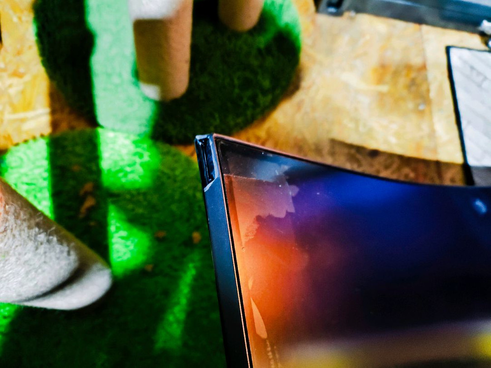 삼성 32인치 모니터 부품용. lc32g54tqbkxkr--4