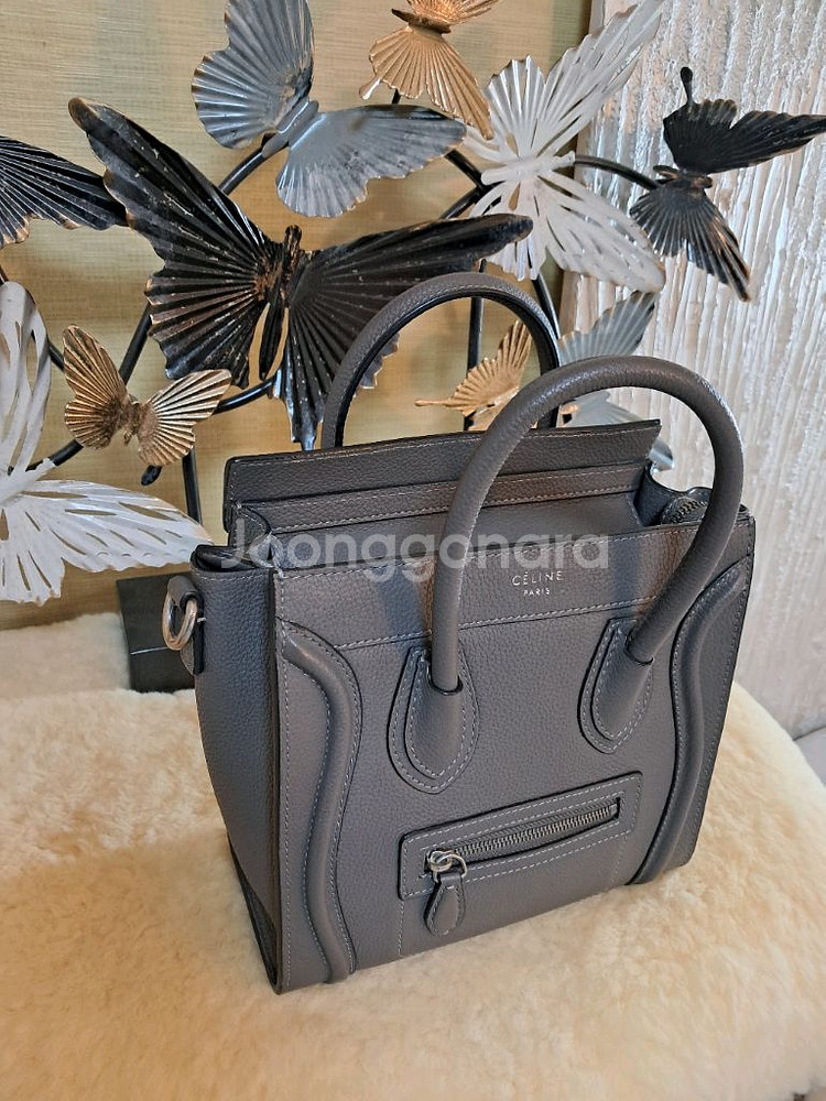 셀린느 미니토드백 러기지백--1