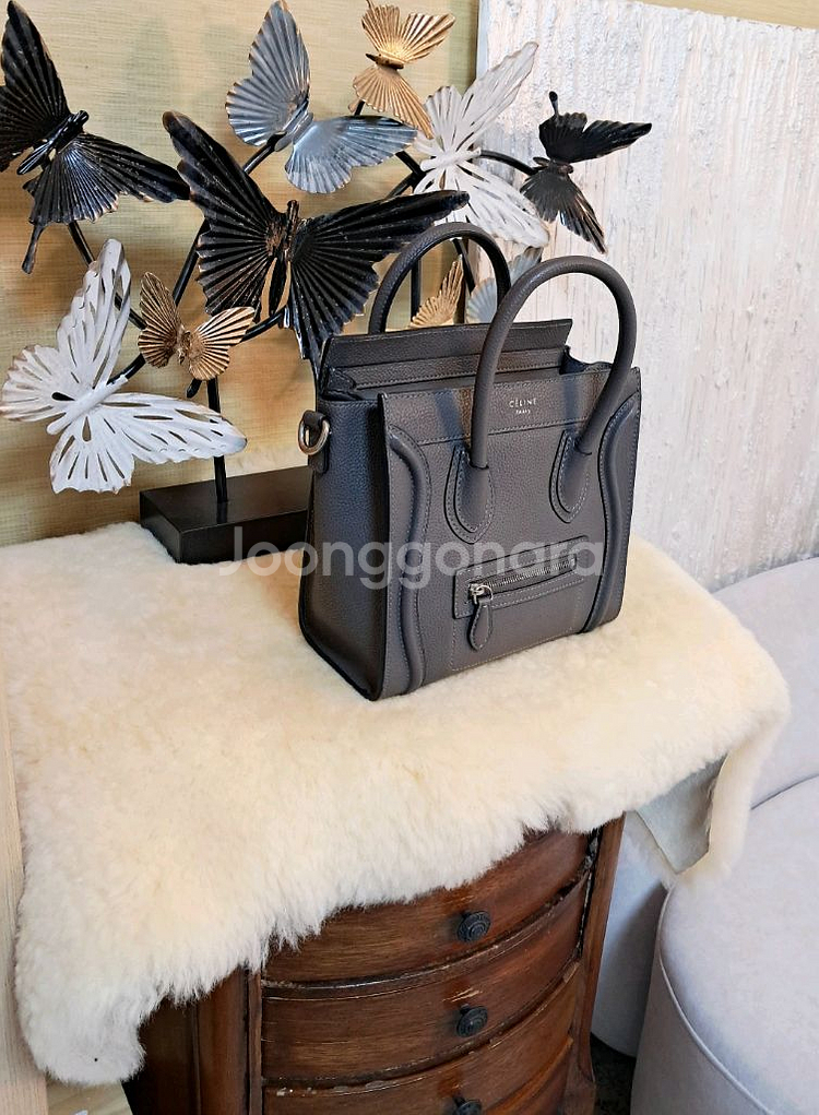 셀린느 미니토드백 러기지백--2