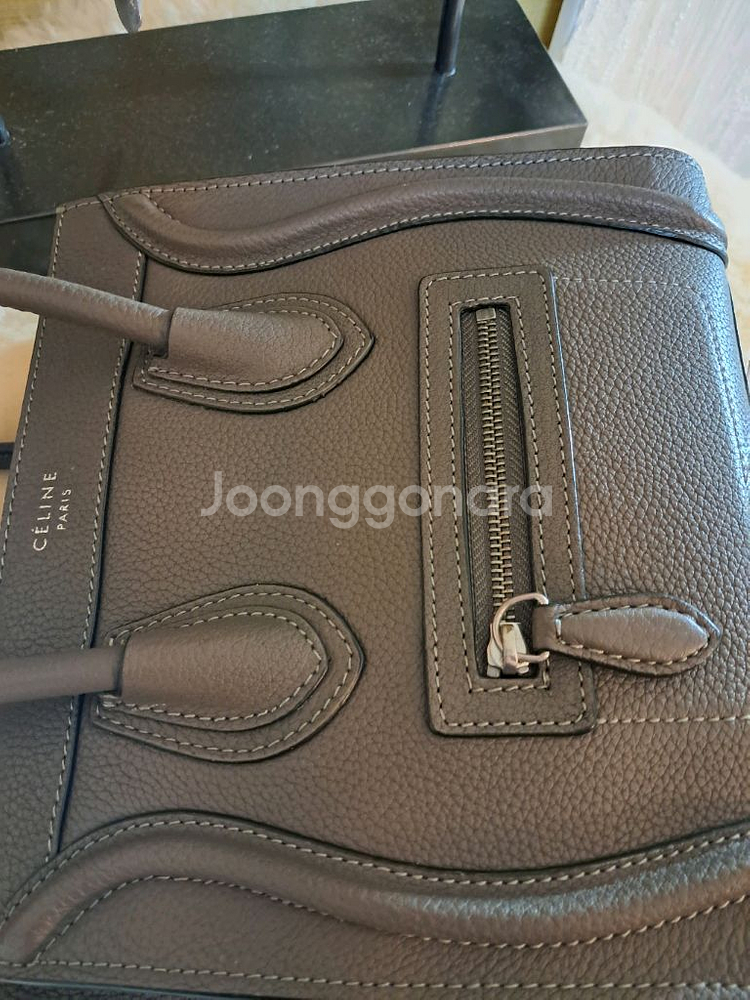 셀린느 미니토드백 러기지백--8