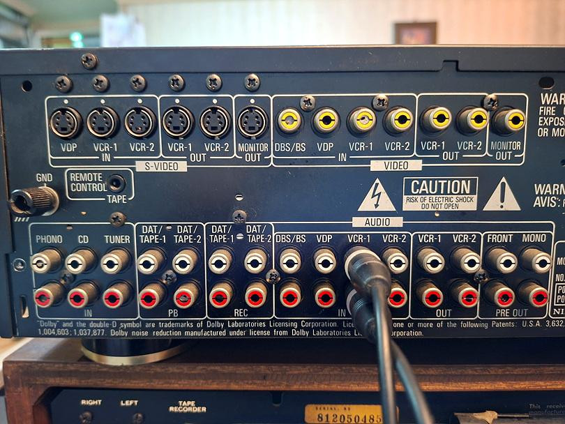 데논 AVC-1000 빈티지 AV앰프---리시버아닙니다. 이미지