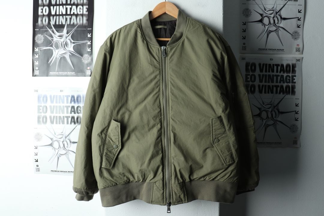 (L-XL) 제멋 집업 바람막이 점퍼자켓 항공 MA1 이미지