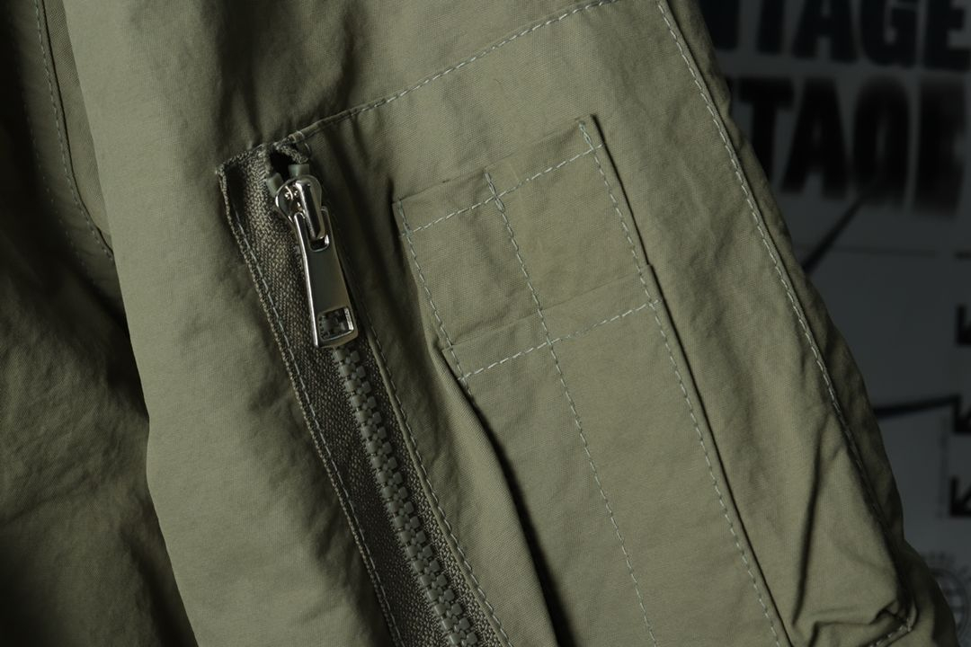 (L-XL) 제멋 집업 바람막이 점퍼자켓 항공 MA1 이미지