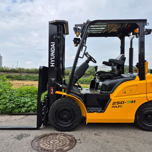 현대지게차 포렉스 3단자동발,사이드쉬프트, 4스풀