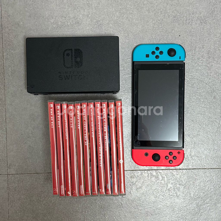 닌텐도 스위치 풀박스 게임 칩 일괄 세트--0