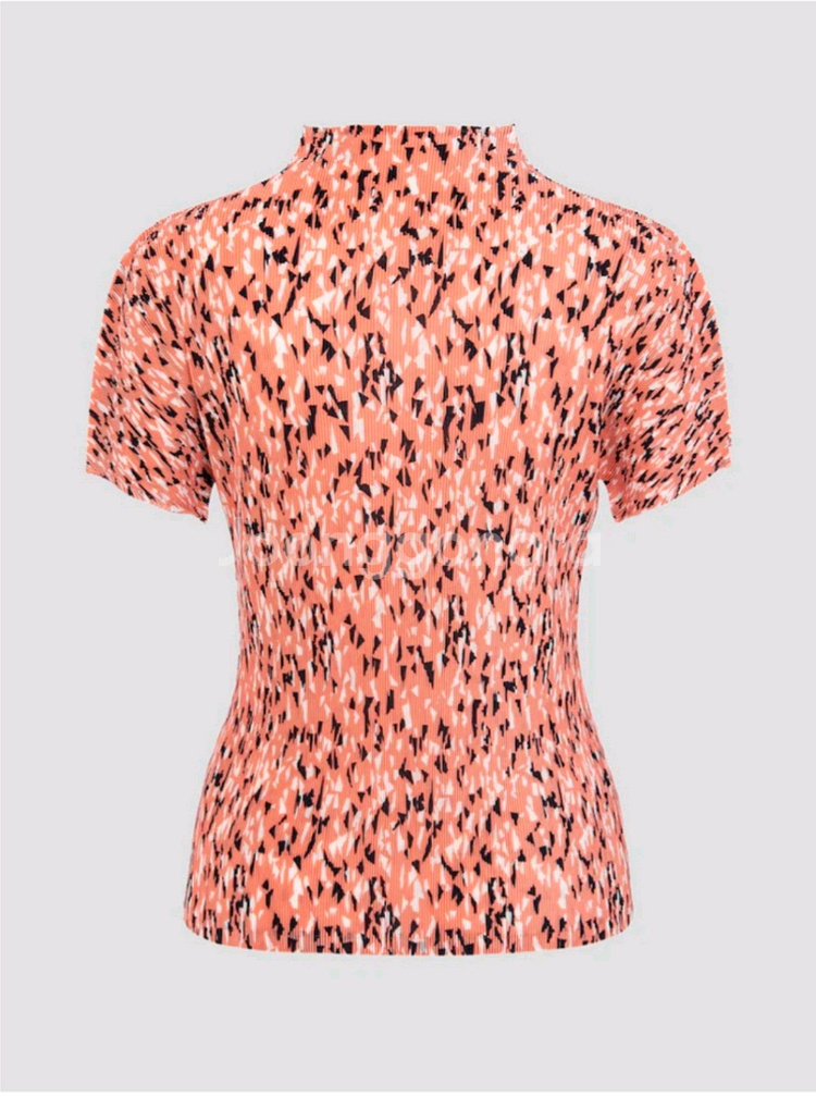 이세이미야케 플리츠플리즈 탑 스프링클 미스트 반목 탑 핑크 솔트 5사이즈--1