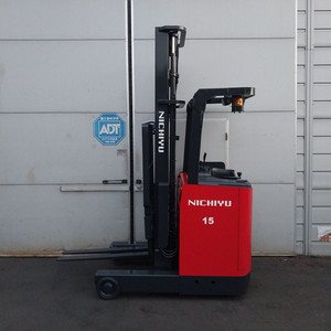 니찌유 전동지게차 1.5톤 2단 4500MM FBR15-80 입식지게차