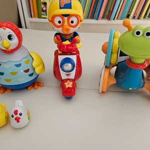 꼬꼬맘+유키두달팽이+뽀로로오토바이(일괄)