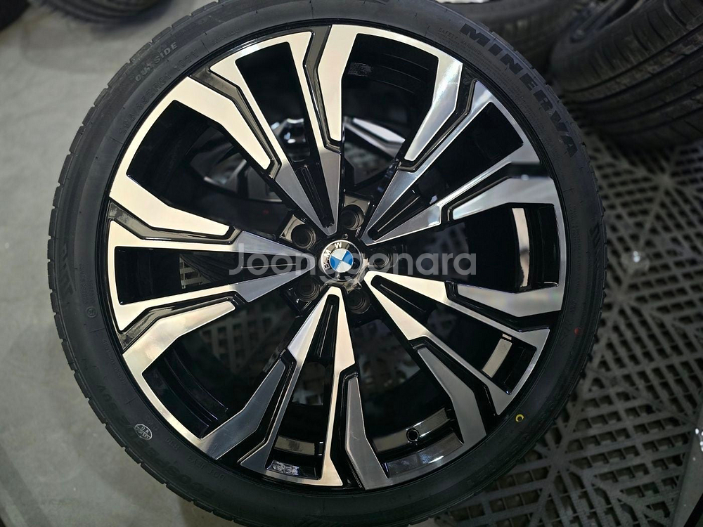 BMW X5 X6 스타일 21인치 신품휠타이어--2