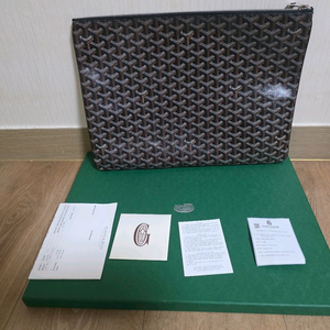 고야드 세나 클러치 GM 블랙(가격내림)