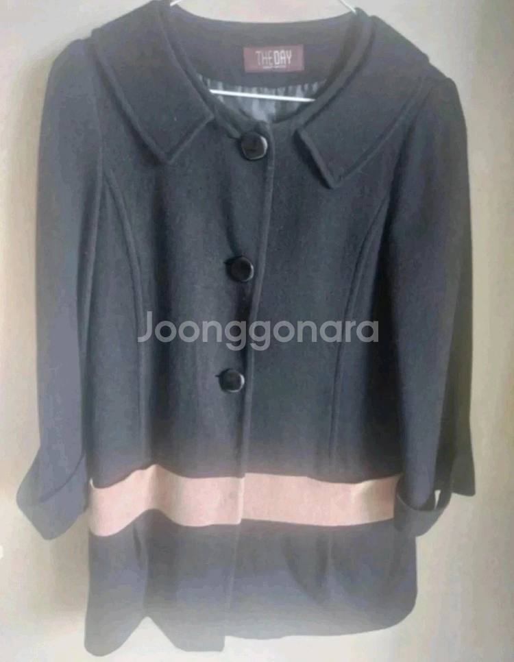 더데이 여성 여자 반코트 코트 사이즈 85--0