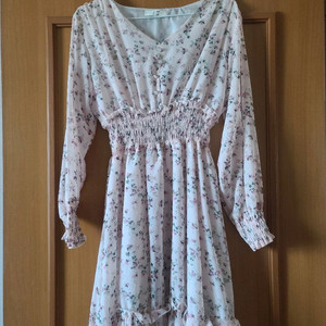 JS 플라워 롱 원피스