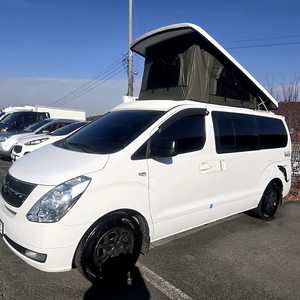 14년형 스타렉스4인승일체형루프탑캠핑카