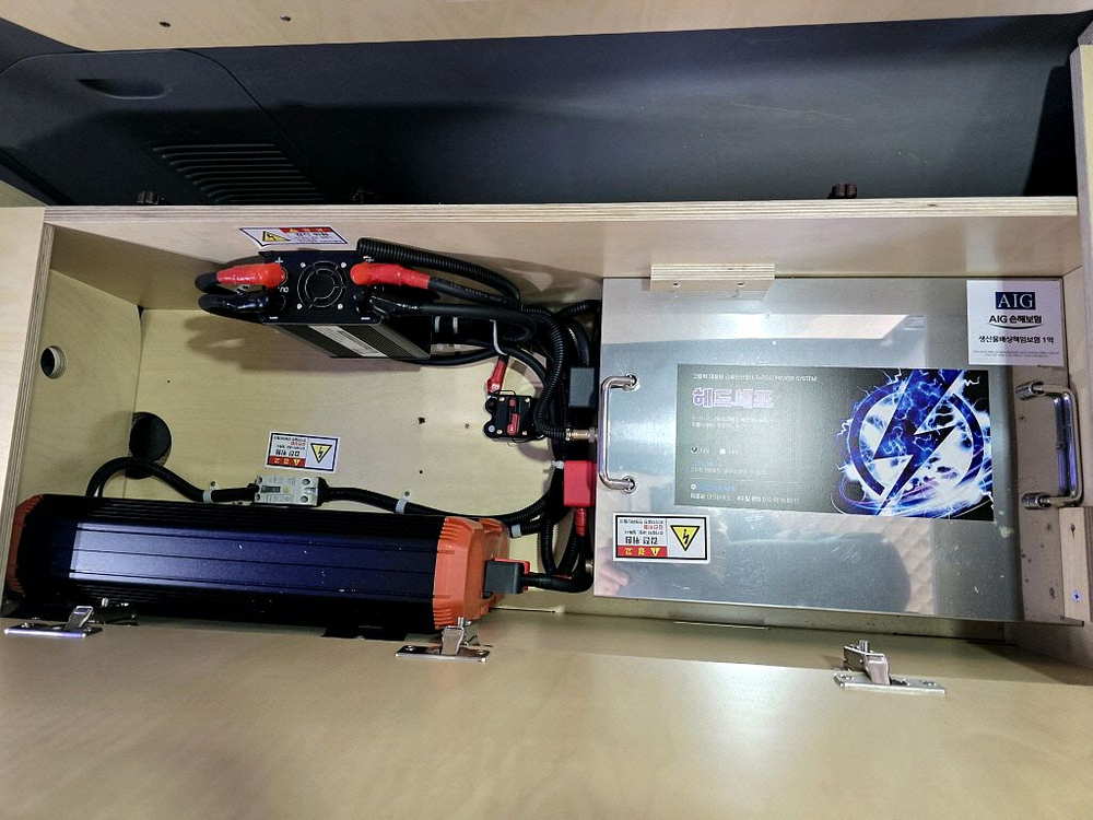 14년형 스타렉스4인승일체형루프탑캠핑카--8