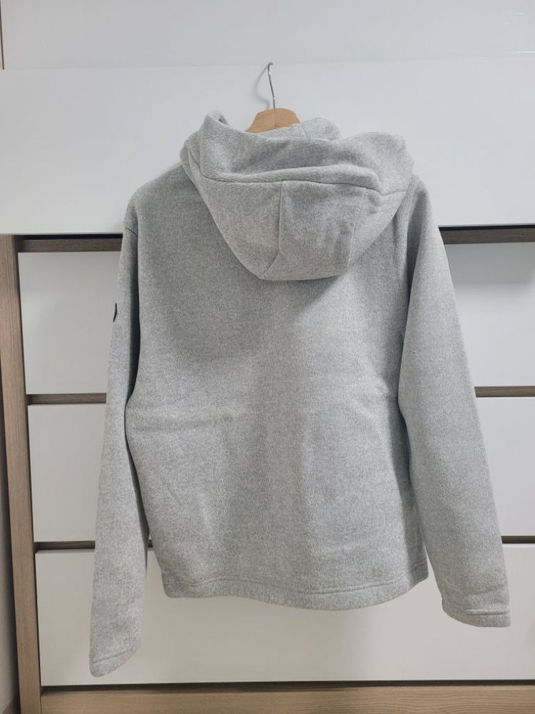 새상품)디스커버리 남성 니트트레이닝 기모후드집업 M,L--7