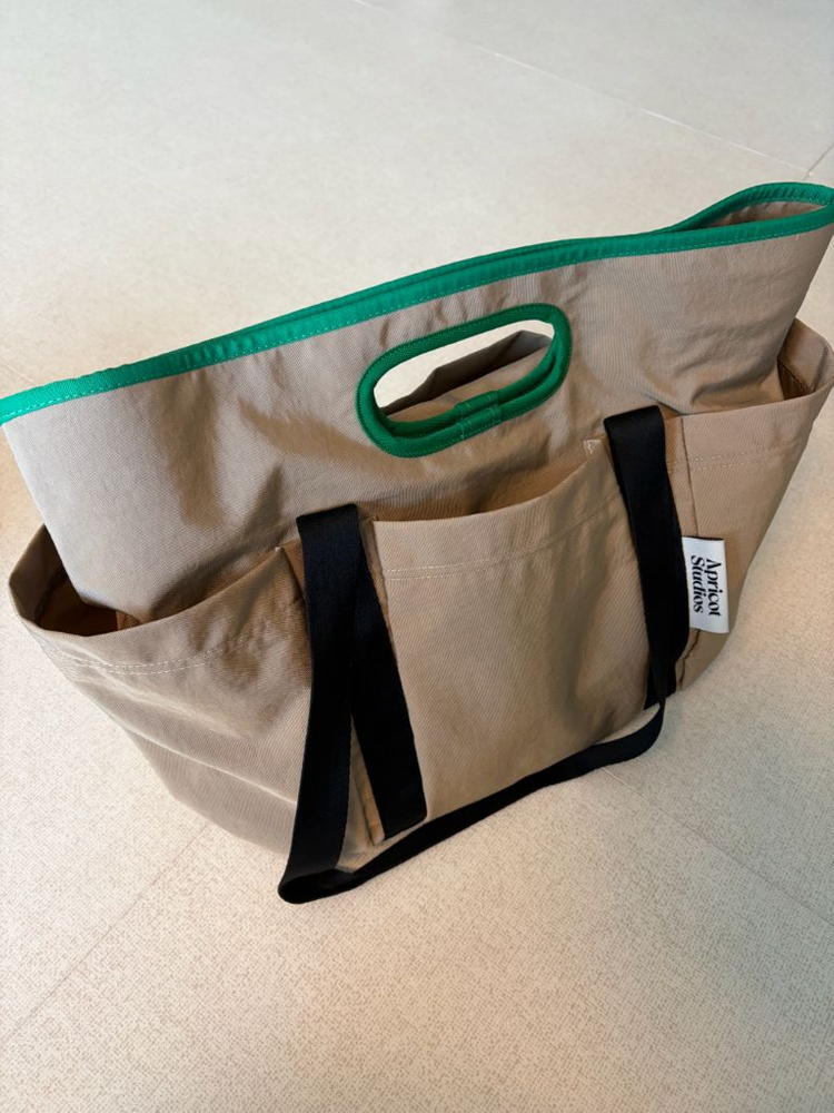 아프리콧스튜디오 모닝백 베이지--3