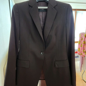 타임 TIME 여성 자켓, 딥 브라운 컬러