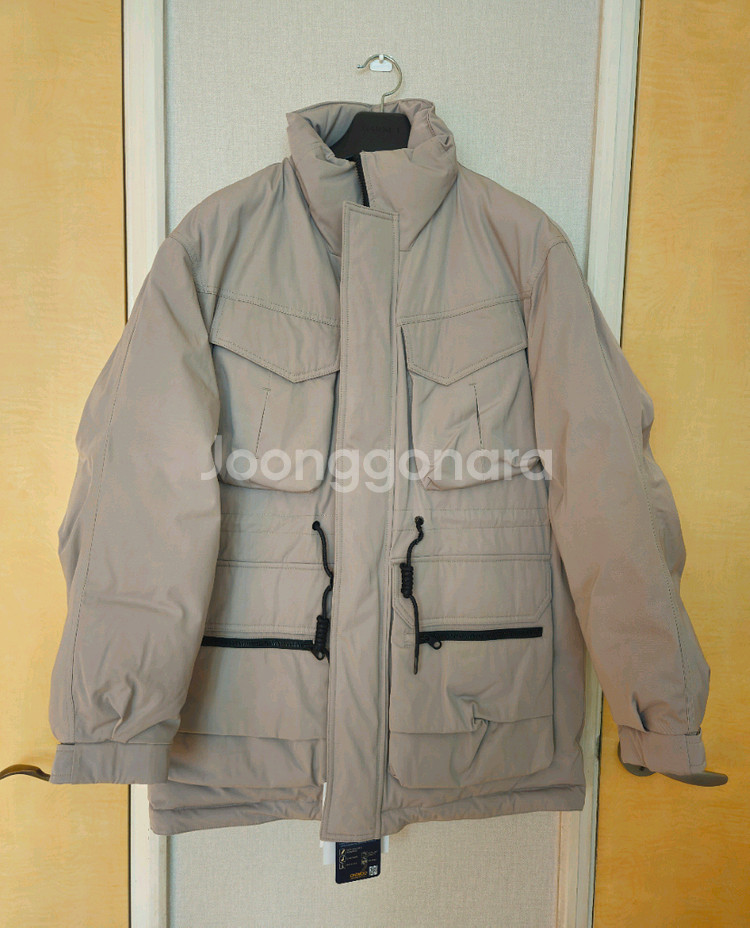 새상품)85만원 가넷옴므 구스다운 패딩 105 자켓 점퍼 코트 리버클래시 지오송지오 시스템옴므 타임옴므 준지 우영미--0