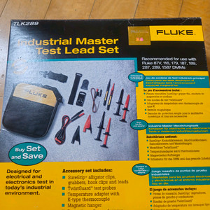 새상품)플루크 fluke TLK289 산업용 테스트 리드 세트 테스트리드