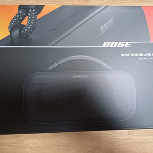 (미개봉, 급처) 보스 사운드링크 맥스 포터블 스피커 블랙 판매합니다.