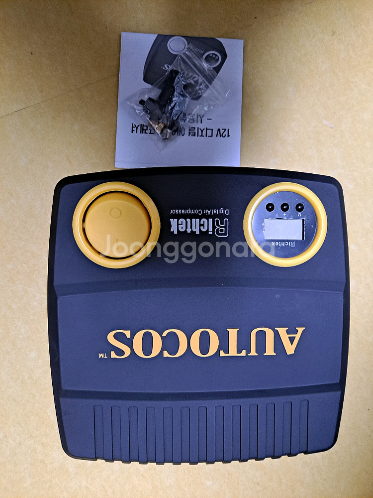 Richtek Autocos 디지털 에어 컴프레서 겨울필수품--1