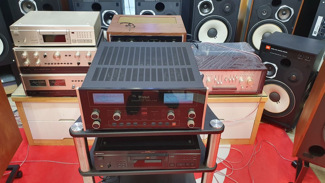 매킨토시MC7270 파워앰프/우드케이스/초민트급/NO기포 이미지