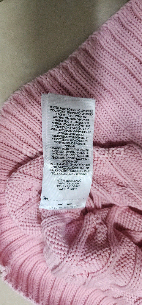 폴로랄프로렌 여성 케이블 니트반팔 55--7