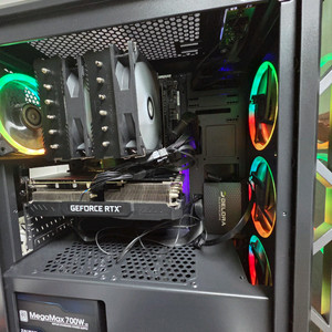 AMD RYZEN 7, RTX3070 게이밍 컴퓨터 PC 본체