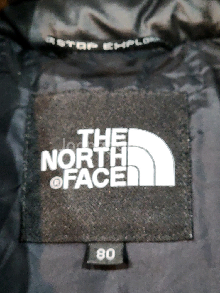 (M) 노스페이스 눕시패딩 점퍼 블랙 거위털 700 구스다운 자켓--2