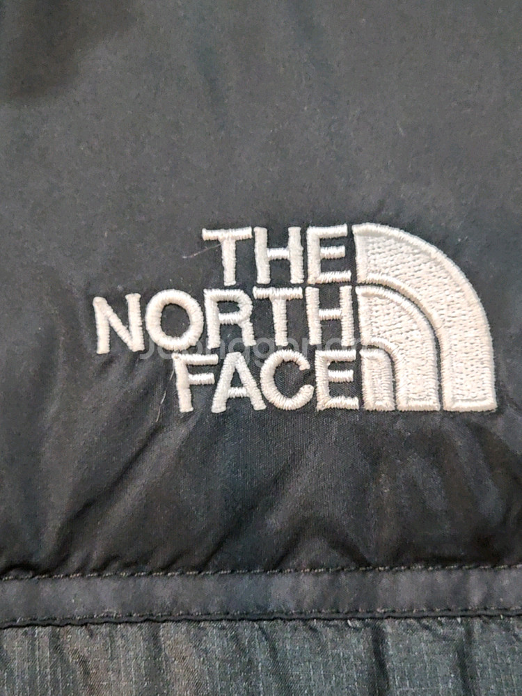 (M) 노스페이스 눕시패딩 점퍼 블랙 거위털 700 구스다운 자켓--3