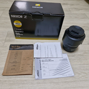 니콘 니코르 Z 50mm F1.4 렌즈