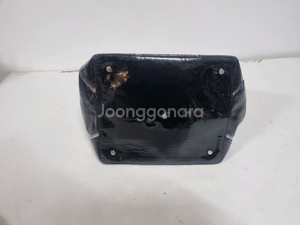 닥스 락시크 스네이크 패턴 여성 핸드백--3