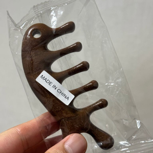 두피마사지 나무괄사 새제품