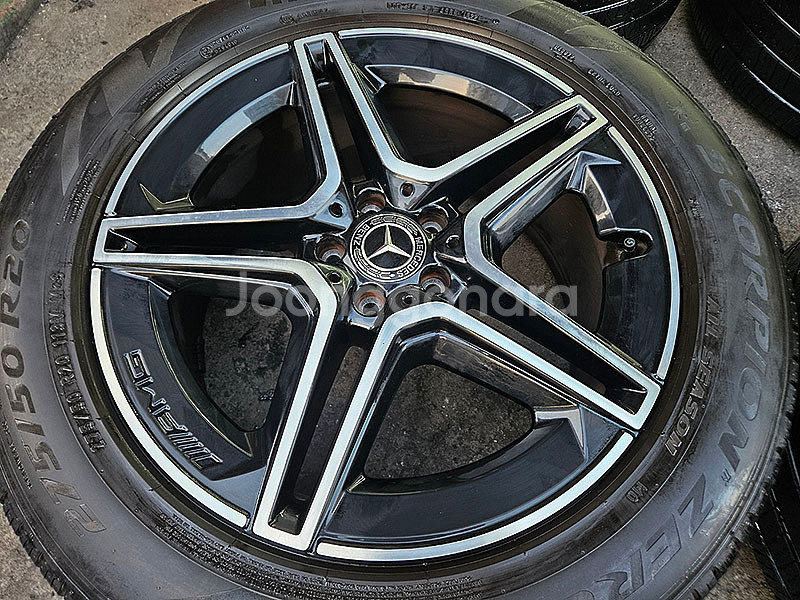 벤츠 W167 GLE 450 AMG 팩키지 정품 20인치 휠타이어 셋트--2