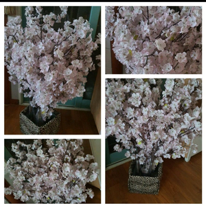 벚꽃조화 예쁘고 실제보면 훨씬더 풍성하고 예쁨 저렴히2만5천원 인테리어굳