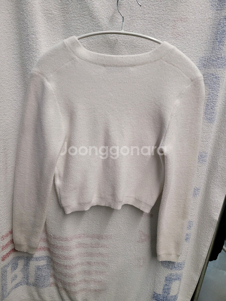 자라 니트 가디건 앙고라 느낌 여성 S--2