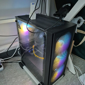 데스크탑(라이젠5 7500, rtx4060) + 모니터 팝니다