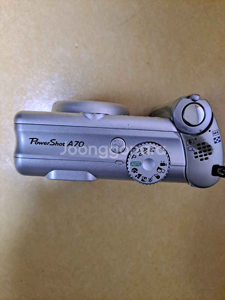 캐논 파워샷 A70 빈티지 디카 디지털 카메라 수집 부품용--3