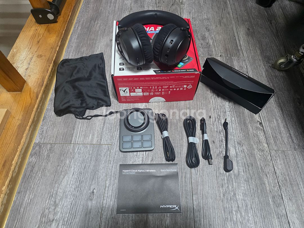 하이퍼엑스 클라우드 알파2 무선 신품급 팝니다--1