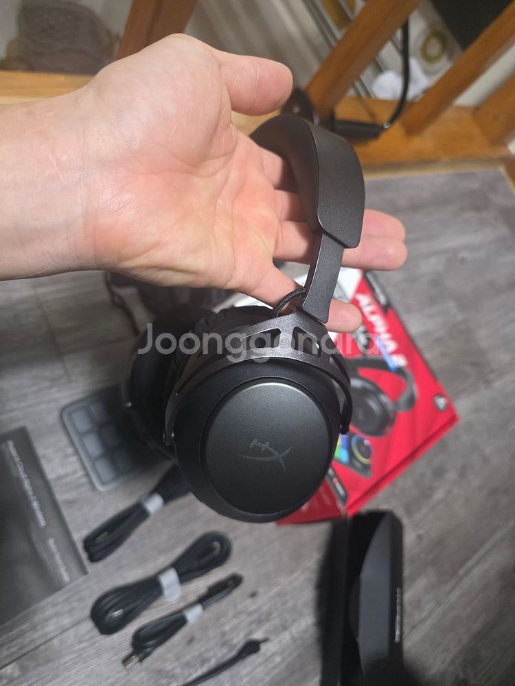 하이퍼엑스 클라우드 알파2 무선 신품급 팝니다--3