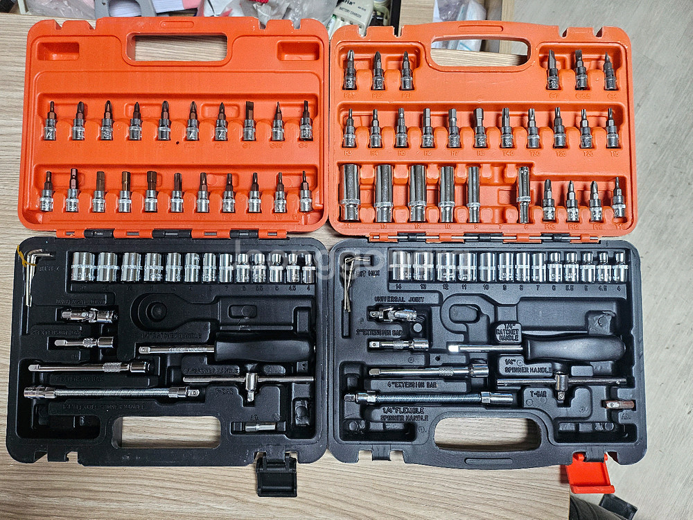 복스 드라이버 공구세트 53PCS + 46PCS 일괄--0