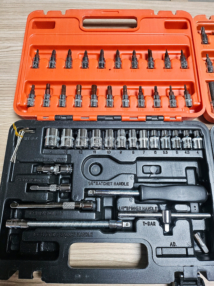 복스 드라이버 공구세트 53PCS + 46PCS 일괄--1