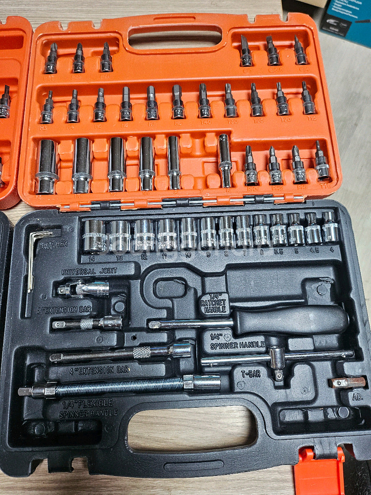 복스 드라이버 공구세트 53PCS + 46PCS 일괄--2