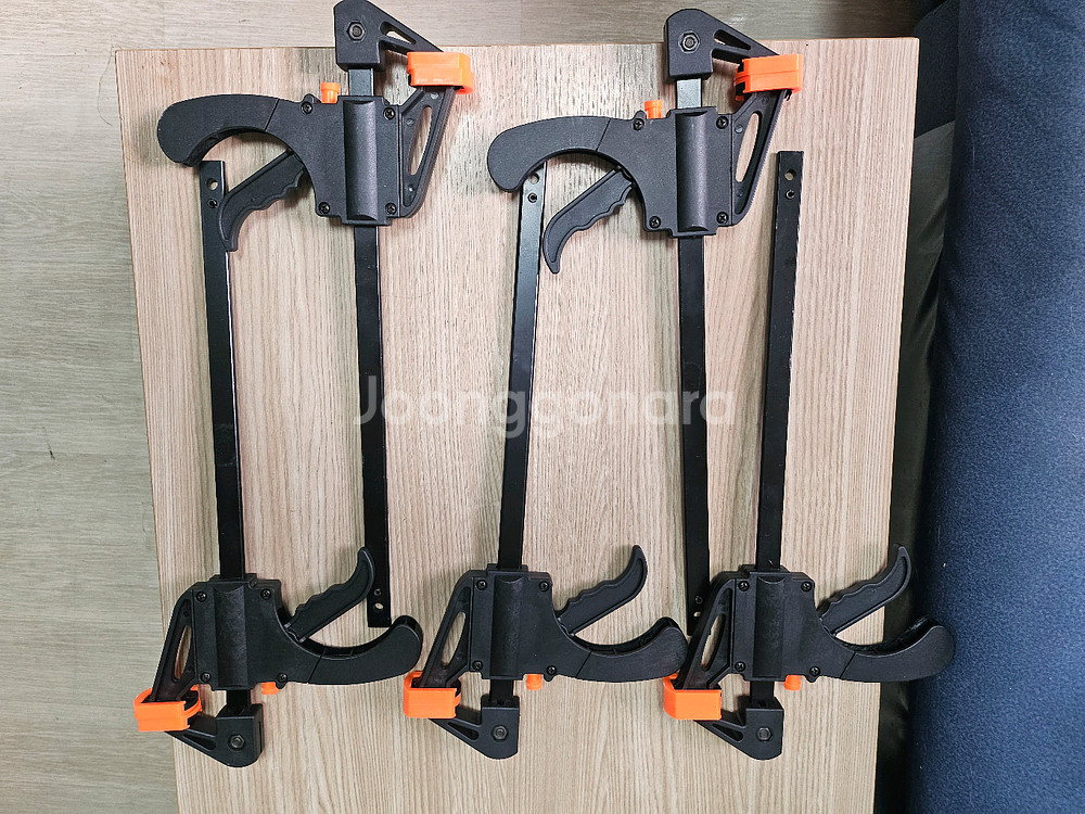 목공 클램프 미사용품 개당--0