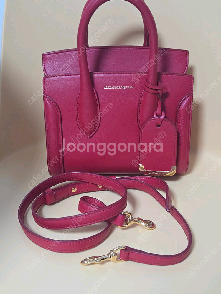 알렉산더맥퀸 미니 토트백--4