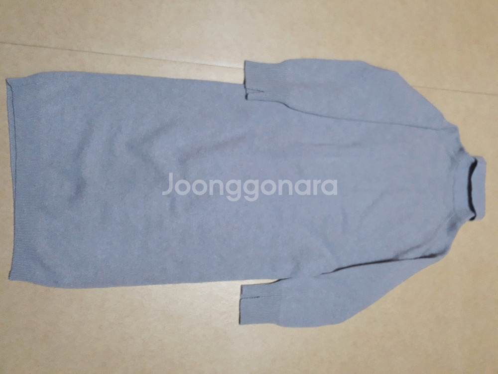 더캐시미어 캐시100 터틀넥니트윈피스85--4